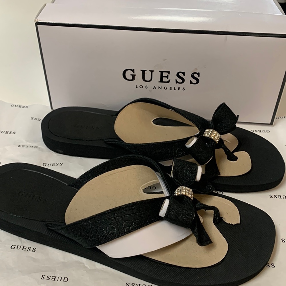 Guess Tuta3 black sandals